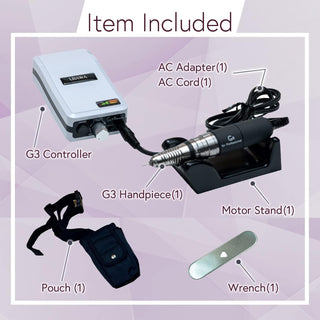 Urawa - Professional Portable Nail Drill G3 Series - Pink