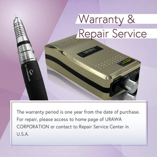 Urawa - Professional Portable Nail Drill G3 Series - Silver