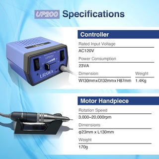 URAWA UPOWER UP200 & UG-12 HAND PIECE