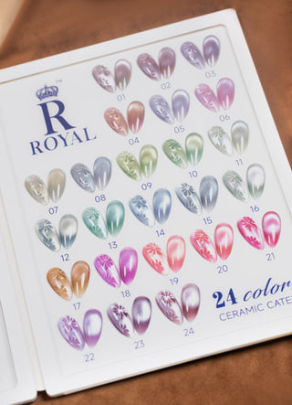 CERAMIC BLOSSOM CAT EYE COLLECTION | 24 COLORS