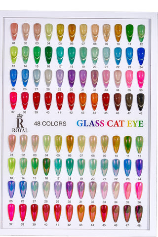 GLASS CAT EYE COLLECTION | 48 COLORS